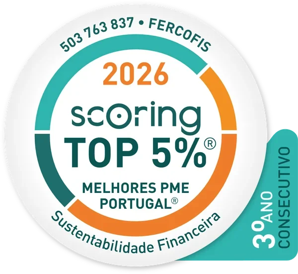 Scoring TOP 5% Melhores PME Portugal 2026 - Fercofis